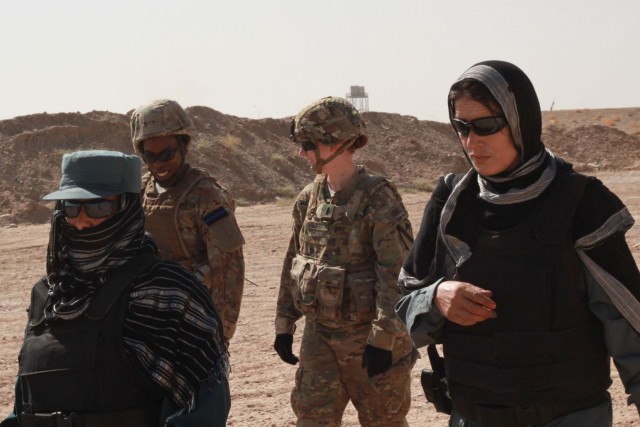 Female ABP officers get a turn at the range