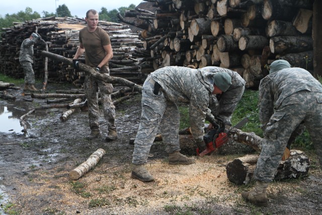 Michigan National Guard 46th MP Company takes part in State Partnership Exercise with Latvian Zemmessardze