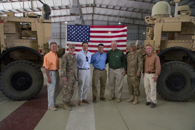 Under Secretary of the Army, governors at Bagram, Afghanistan