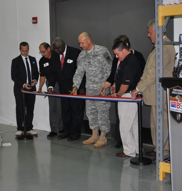 Ribbon cutting
