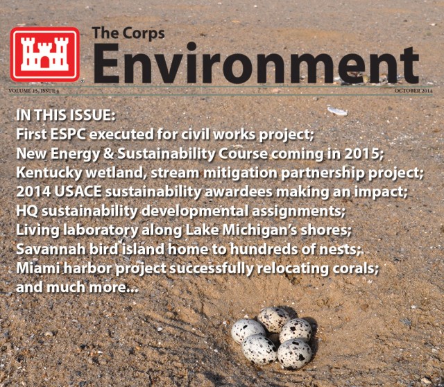 October issue of The Corps Environment