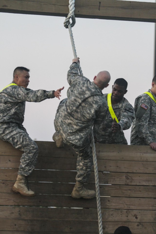 Cav officers work together, overcome obstacles