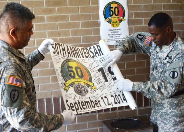 Drill sergeant time capsule sealed