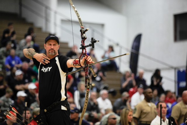 Veteran Staff Sgt. Billy Meeks earned 2 medals as part of the U.S. Army archery team