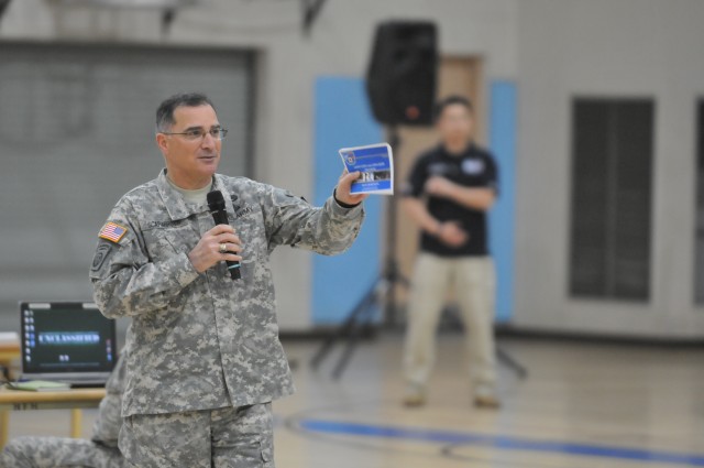 USFK command team visits Camp Casey to discuss SHARP