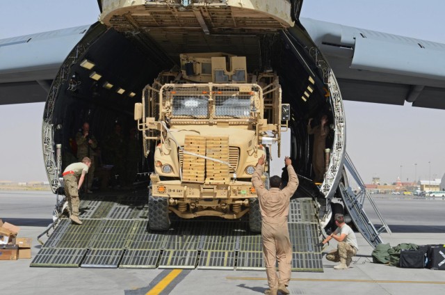 KAF Airmen on frontlines of retrograde efforts
