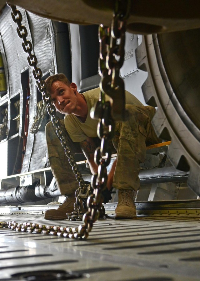 KAF Airmen on frontlines of retrograde efforts