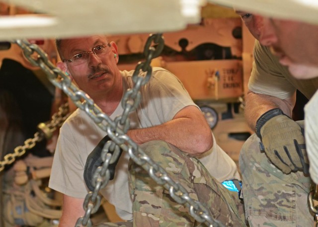 KAF Airmen on frontlines of retrograde efforts