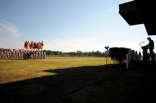 All Americans change command