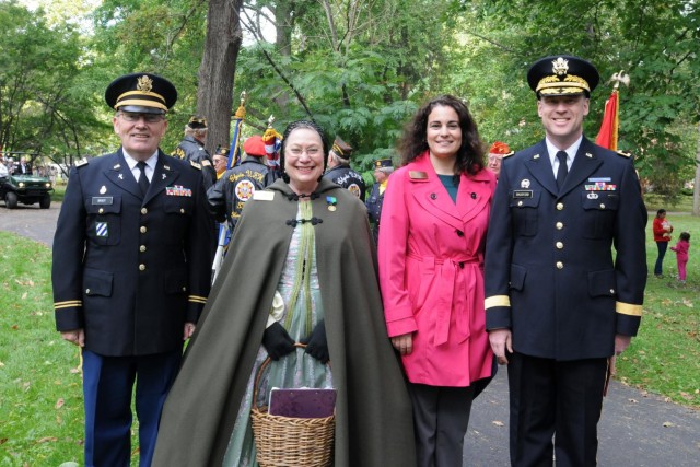 Hayes presidential wreath laying ceremony