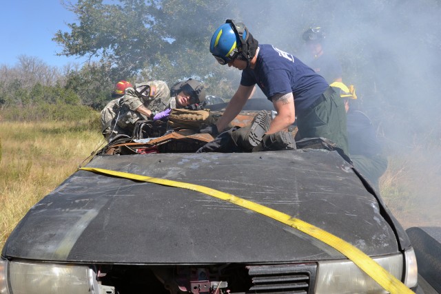 4th CAB, firefighters test response