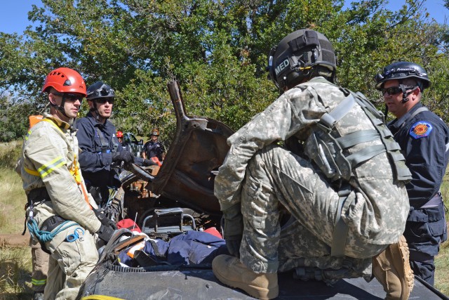 4th CAB, firefighters test response