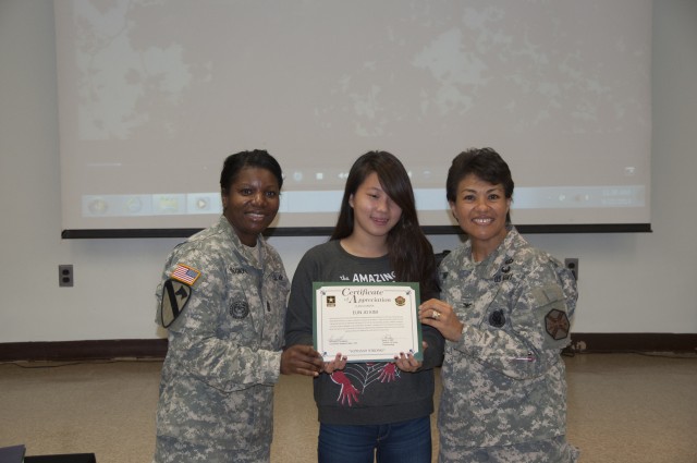 Area II recognizes volunteers, names quarterly winners