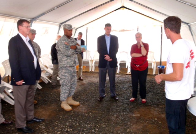 U.S. Army Africa team helping fight Ebola