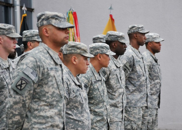 Friends, family welcome home 266 FMSC Soldiers from Kuwait deployment