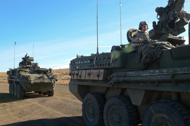 Arrowhead Stryker crew comes together as a team