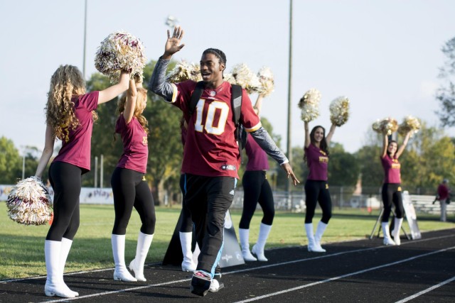 Redskins, kids Play 60 at Belvoir