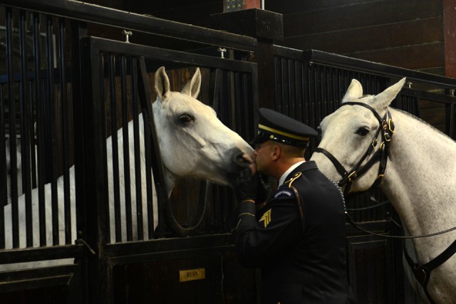 Caisson Platoon: Solemn duty of honor and respect