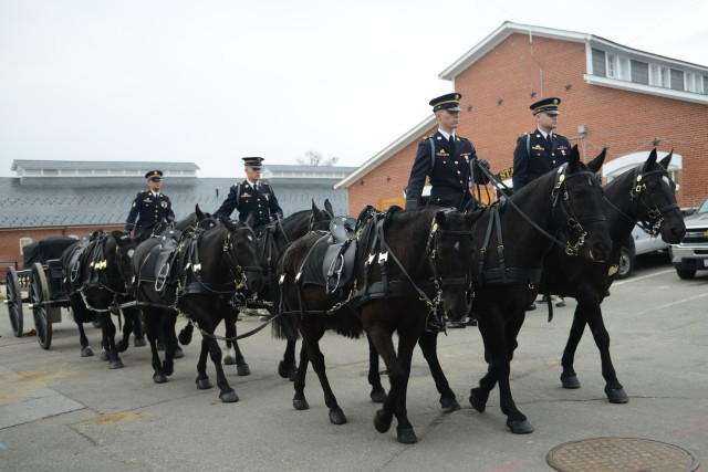 Caisson Platoon: Solemn duty of honor and respect