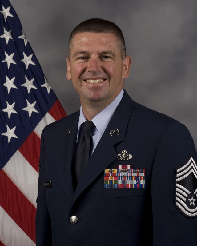 U.S. Air Force Chief Master Sgt. Sean Applegate 