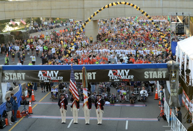 Tens of thousands celebrate Army Ten-Miler's 30th anniversary