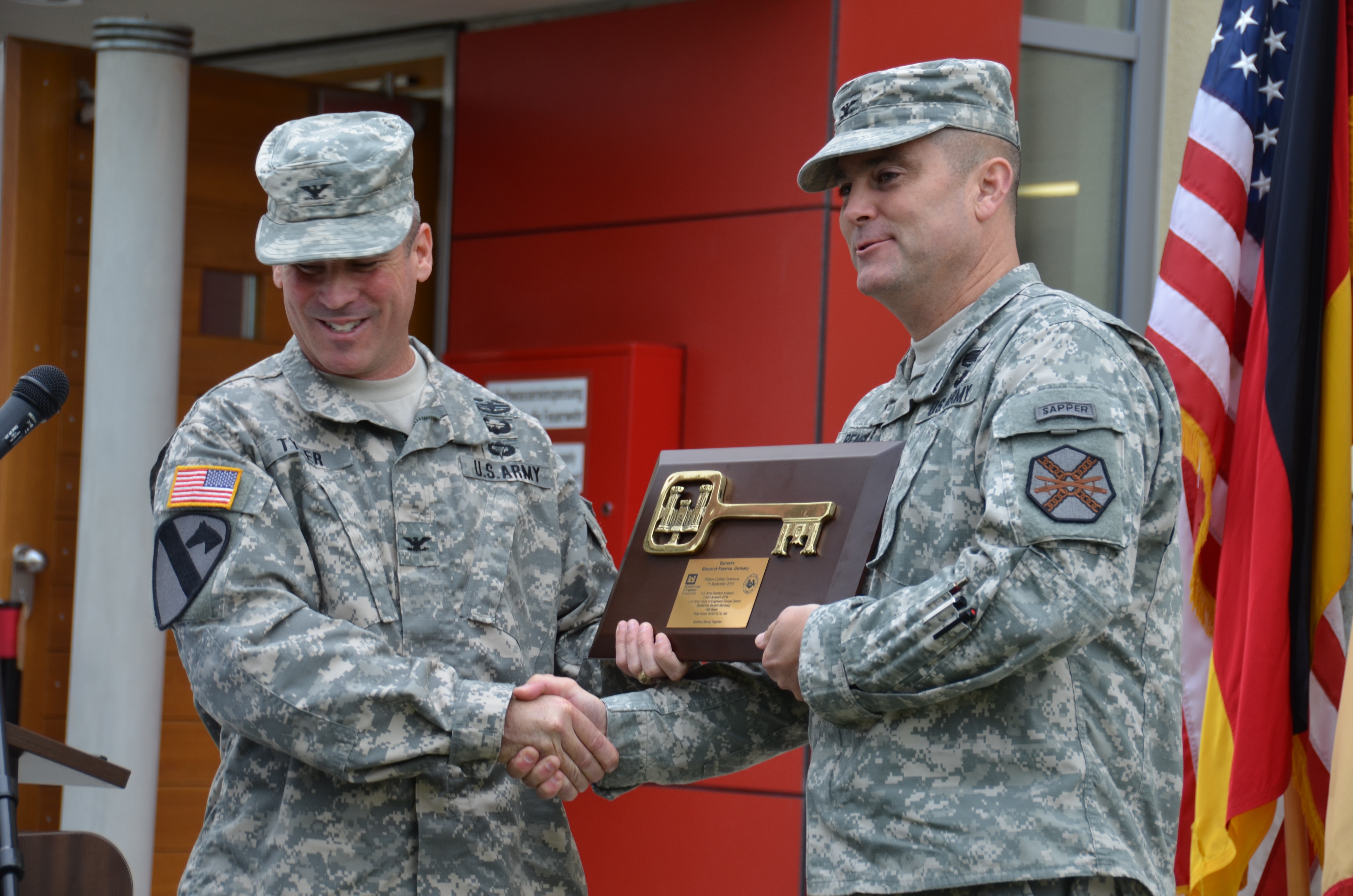 Ansbach, Corps Of Engineers Hold Grand Opening For New Barracks ...