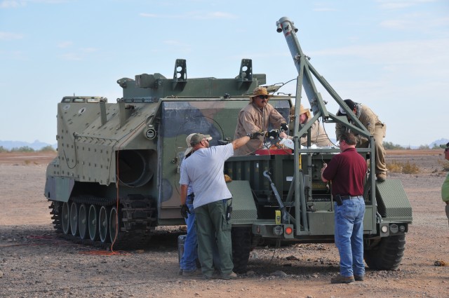 Massive explosion at U.S. Army Yuma Proving Ground