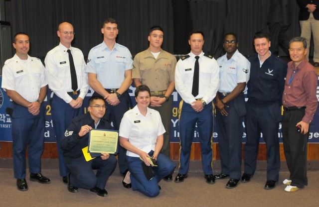 Korean language contest officials recognize Presidio students