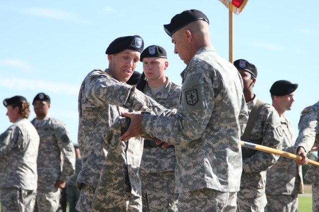 94th Engineer Battalion cases colors