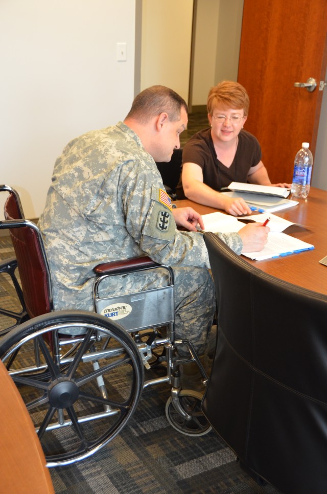 Huntington District Conducts Disability Simulation Article The