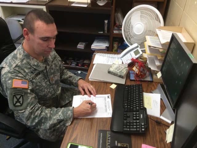 Chaplain (Maj.) Herman Cheatham, Chief Resource Manager at Fort Gordon