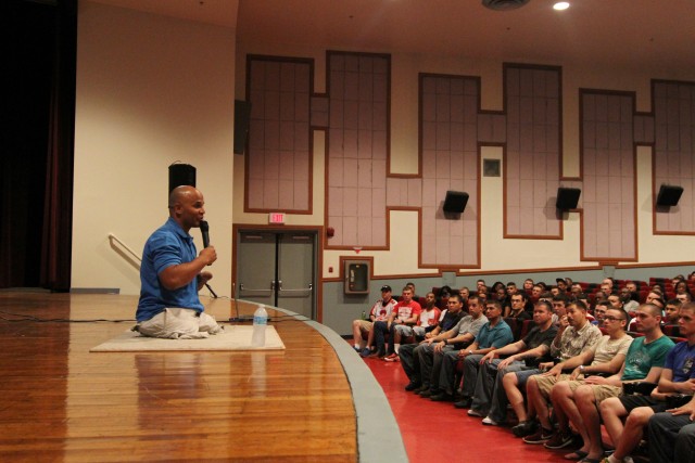 Wounded Warrior spreads message of resiliency