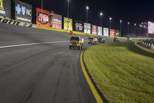 NC Guard participates in NASCAR festivities