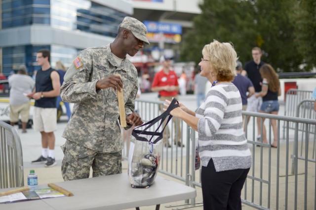 NC Guard participates in NASCAR festivities