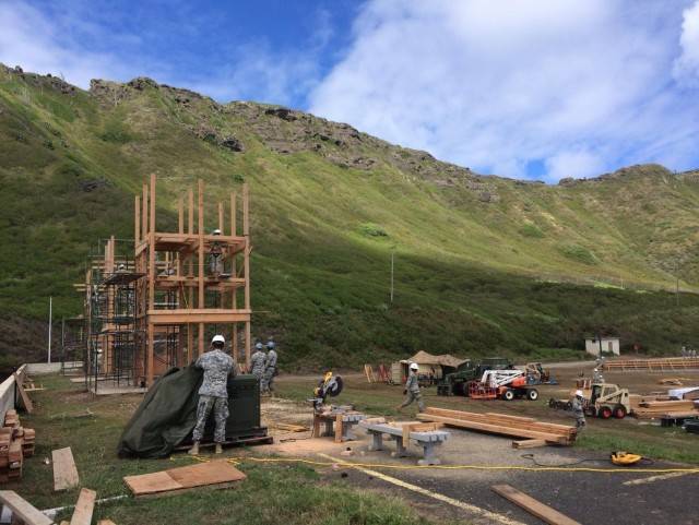 Pacific Army Engineers support Marines, revamp Hawaii firing range