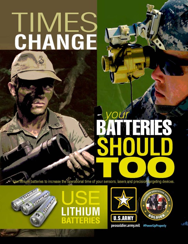 Optimal batteries can make critical difference on battlefield Article