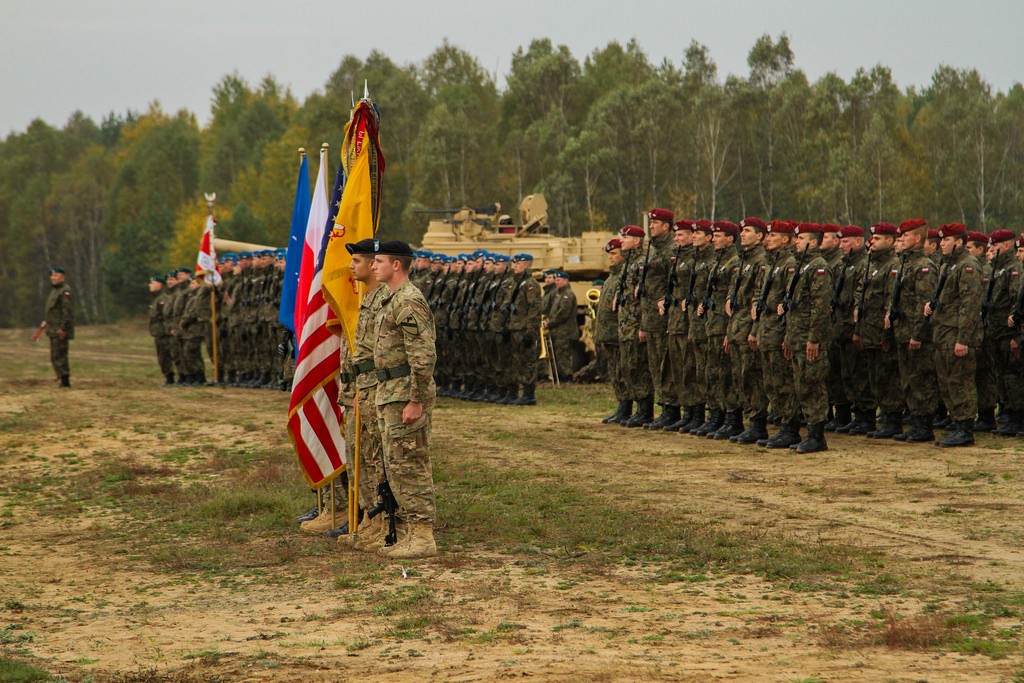 Poland Transfer Of Mission Ceremony 