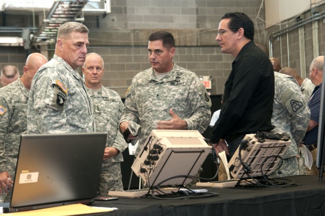 FORSCOM Commander visits Ft. Bliss and NIE