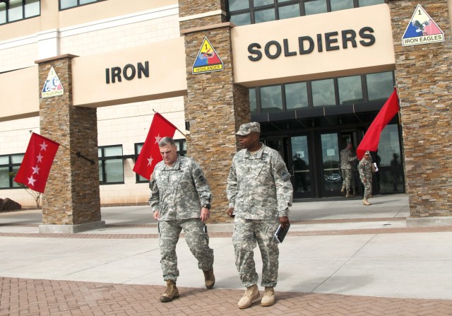 FORSCOM Commander visits Ft. Bliss and NIE