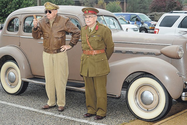 Historic vehicle convoy rolls through Fort Leonard Wood