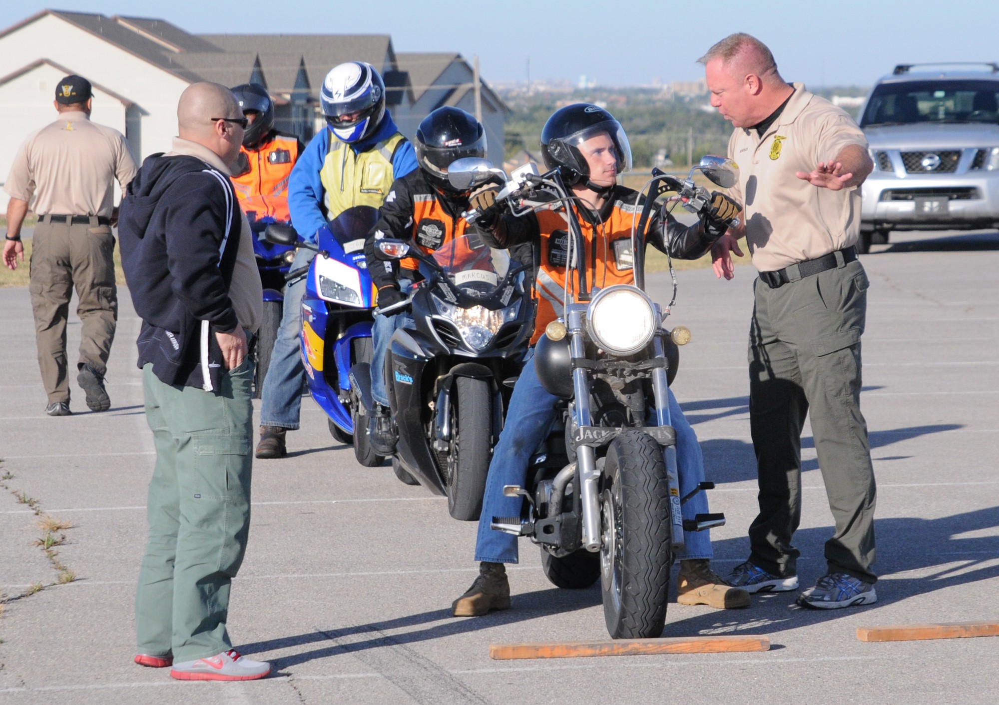 Motorcyclists learn safety, bike handling Article The United States