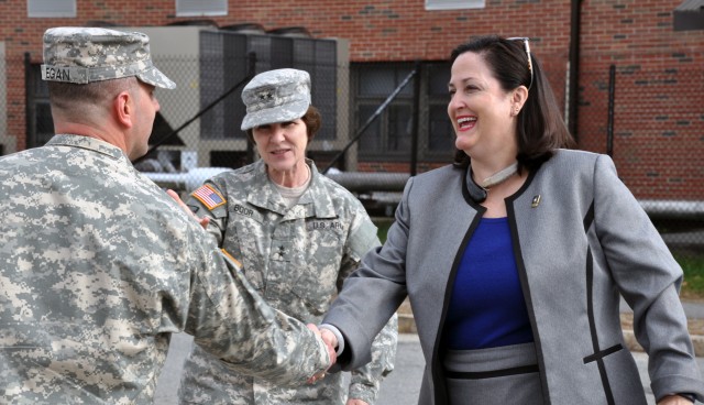Army assistant secretary visits Fort Devens