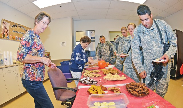 Lady Troopers continue tradition of supporting Fort Riley Soldiers, families