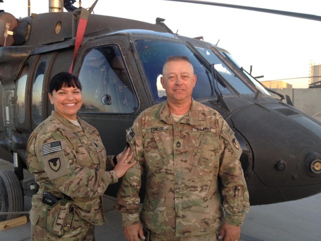 1100th TASMG DET 2 Soldiers receive AMC combat patch