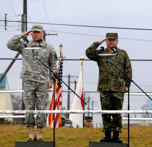 American-Japanese forces officially begin Orient Shield 2014