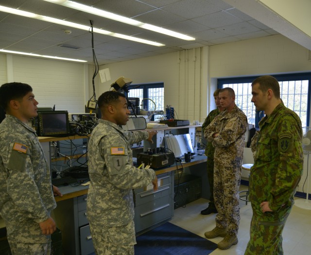 Knight's Brigade trains Baltic allies