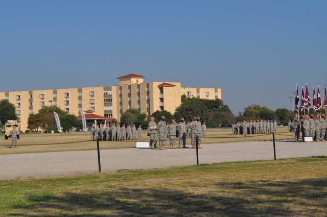 MEDCOM Sergeants Major Pay Tribute at CSM Change of Responsibility
