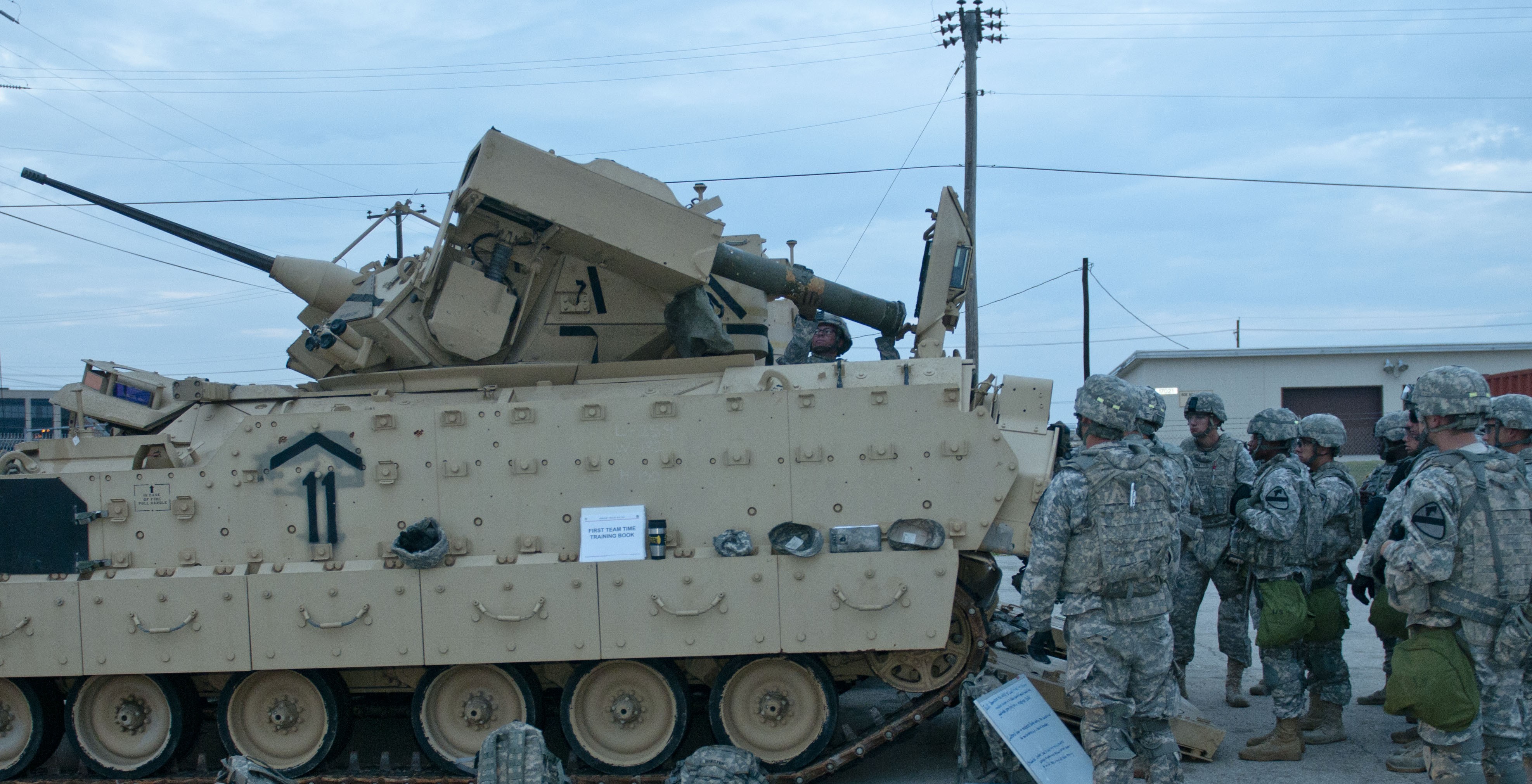 Tow Missile Hitting Tank