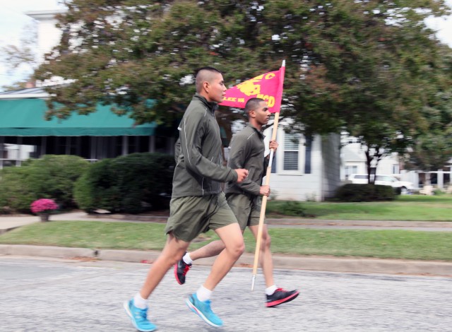 Marines honor Corps legend with annual run