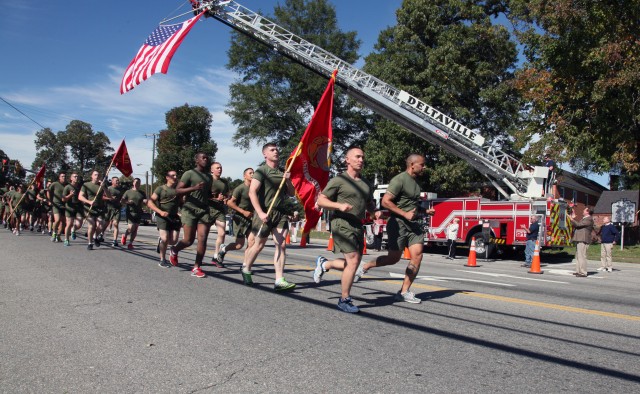 Marines honor Corps legend with annual run